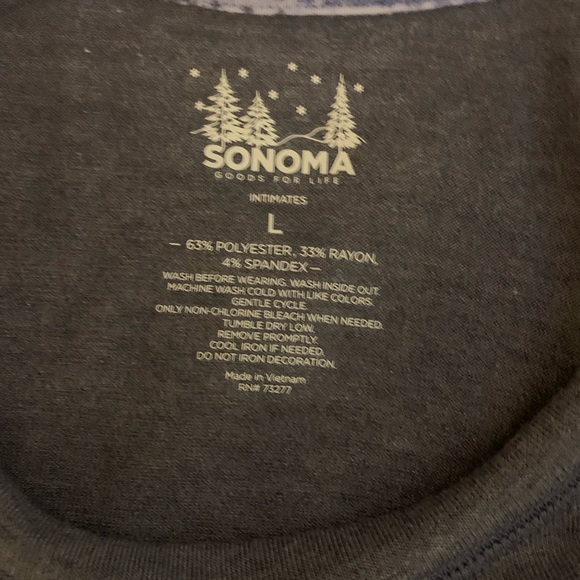 Sonoma Good Night sleep shirt NWT - Picture 4 of 4